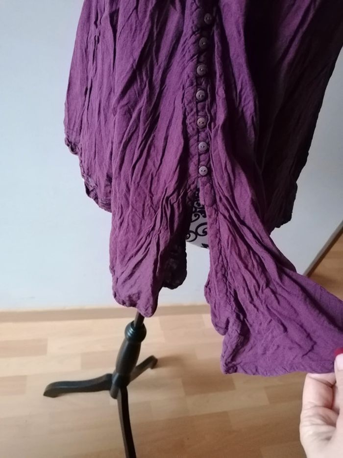 Chemise ample effet froissé #boutiqueindépendante - photo numéro 4