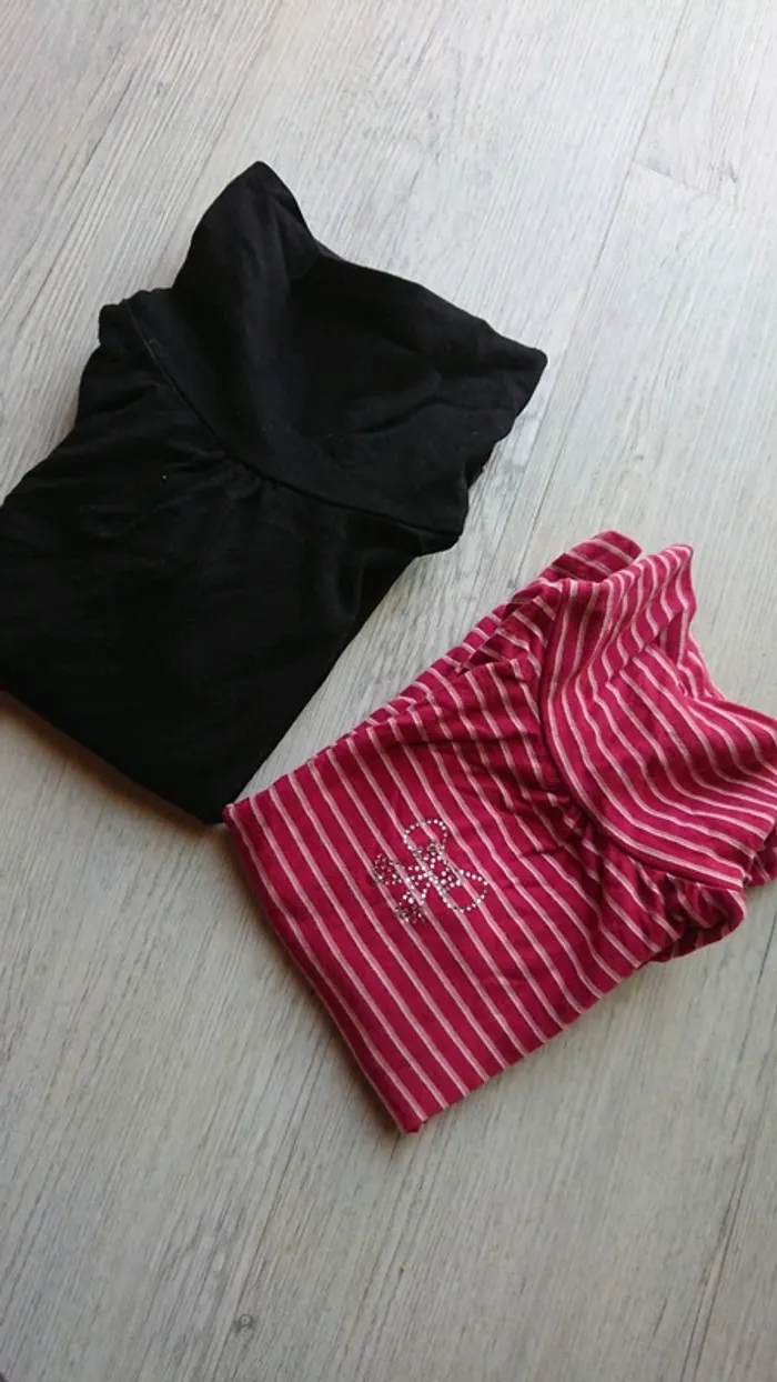 Lot t shirt manches longues