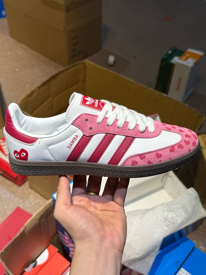 Baskets basses décontractées et polyvalentes Adidas Originals Samba Vegan OG, inspirées du style mas - photo numéro 3