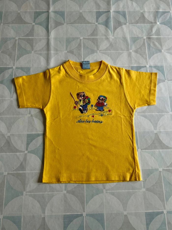 T shirt mixte - Aix les bains - 2 ans - neuf