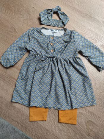 Ensemble fille 12 mois