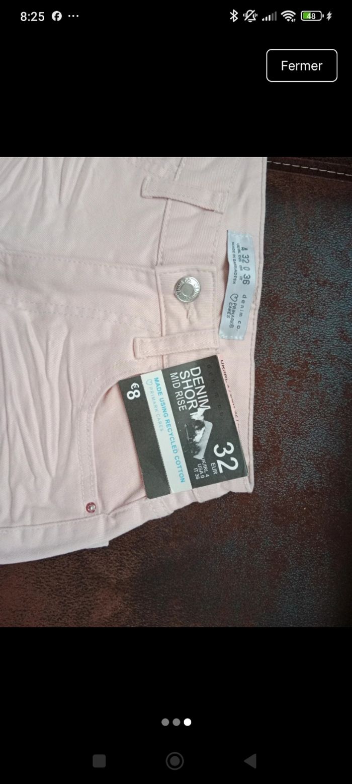 Short jean's xxs - photo numéro 3