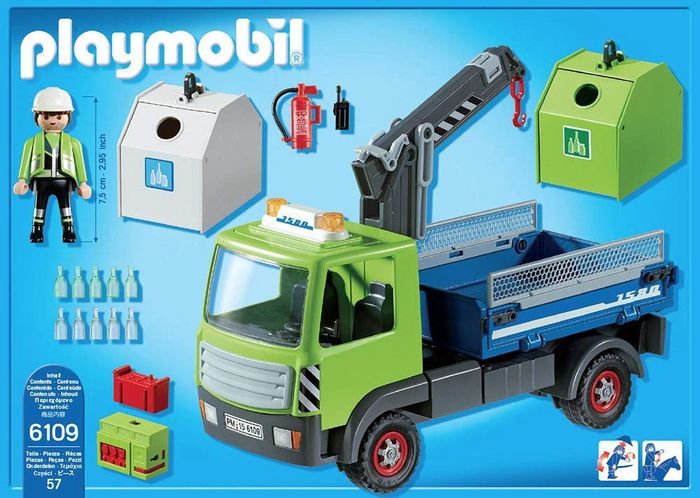 Playmobil Camion de collecte 6109