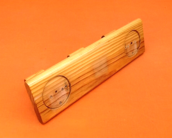 Portemanteau mural 3 patères Style moderniste - photo numéro 3