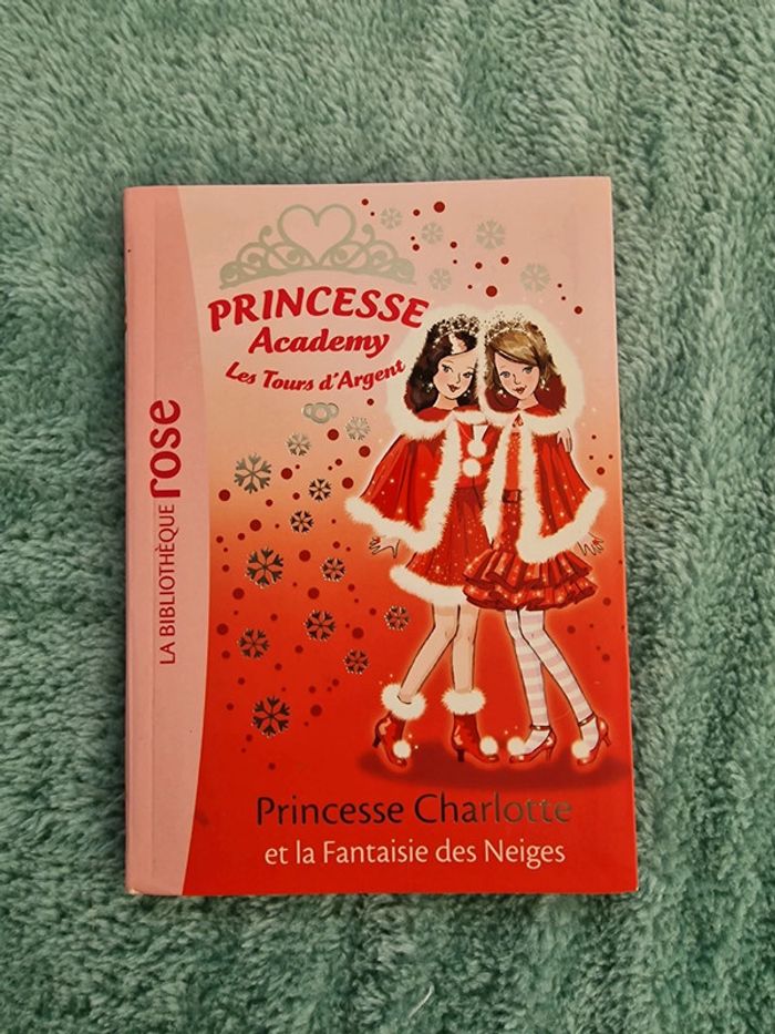 Livre Princesse academy princesse Charlotte et la fantaisie des neiges