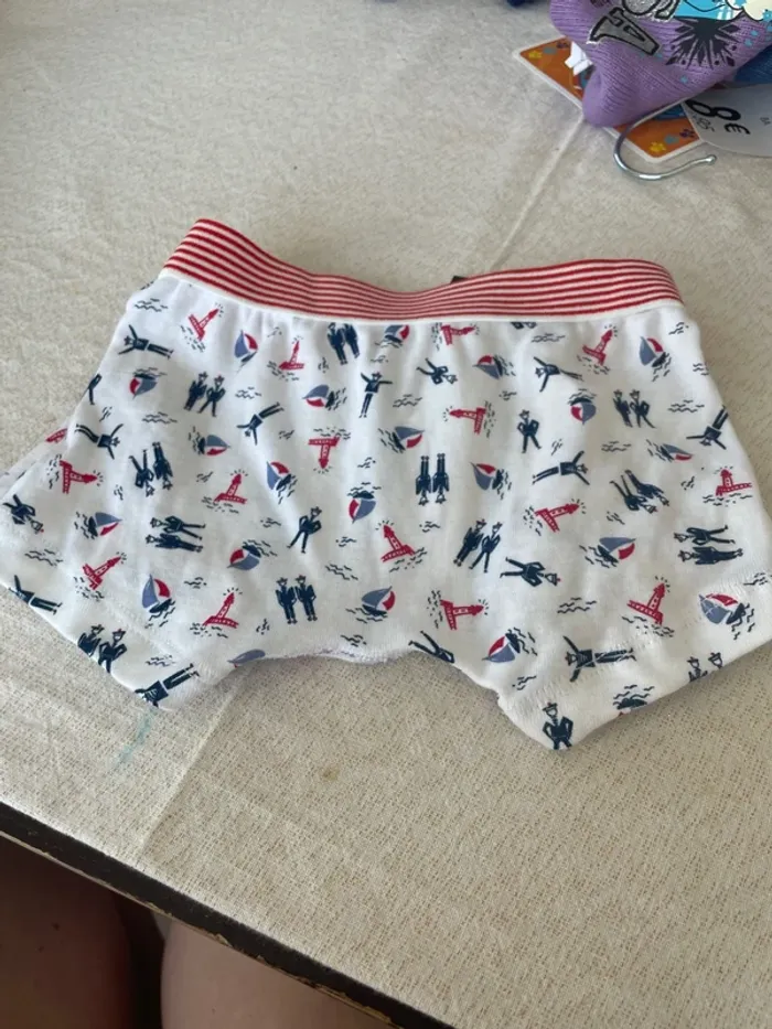 Boxer petit bateau 2 ans neuf - photo numéro 3