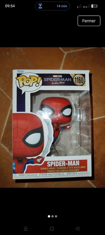 Figurine POP! Spider man 