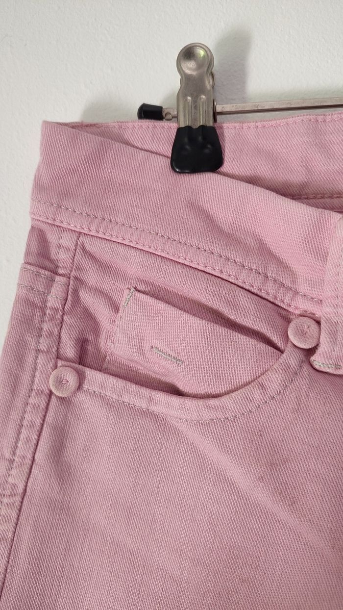 Pantacourt rose taille 38 - photo numéro 3