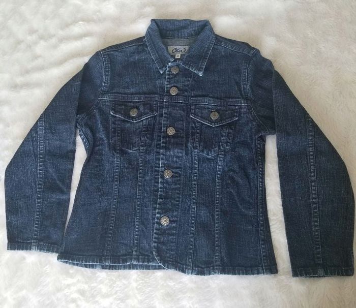 Veste en jeans marine taille 10 ans ober