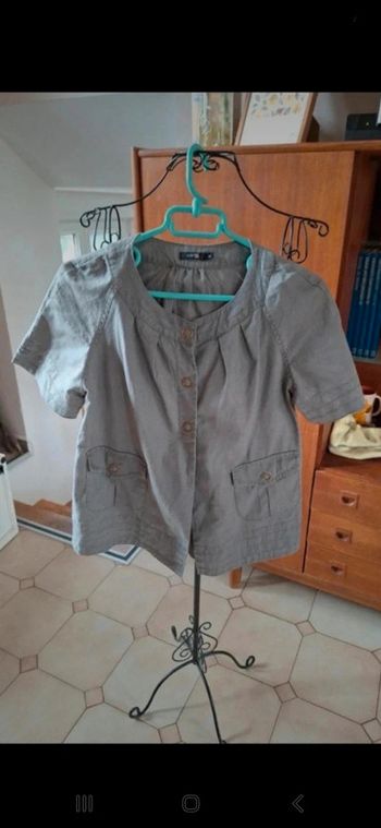 Veste manches courtes taille 38 Autre ton 👻