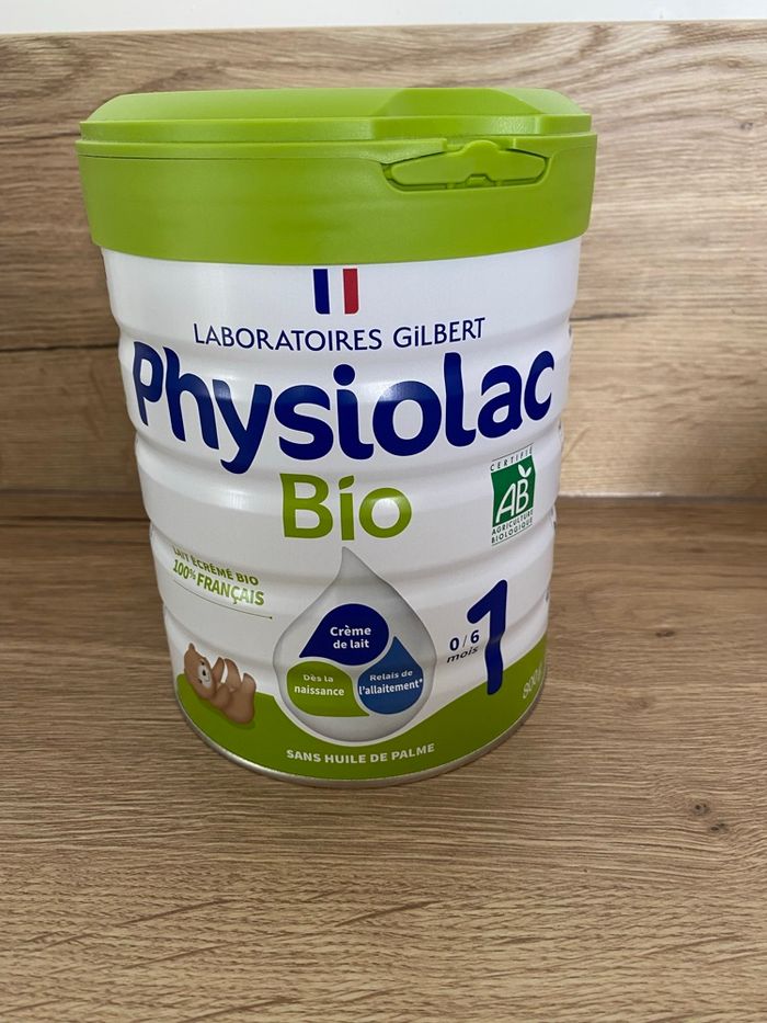 Physiolac lait bio 1er age 