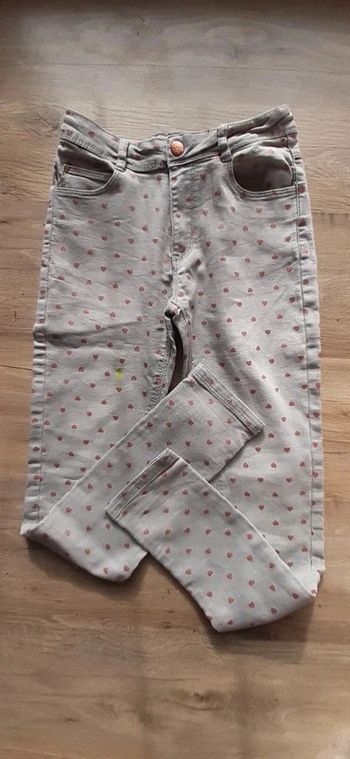 Pantalon gris coeur 12 ans Orchestra