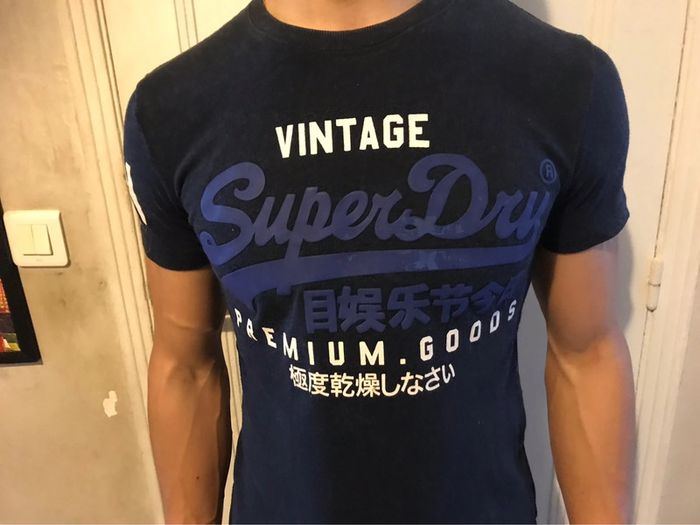 T shirt superdry Vintage taille XS - photo numéro 3