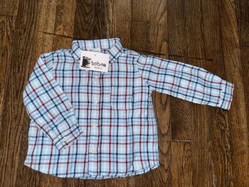 Chemise bobine 18 mois Neuve avec étiquette
