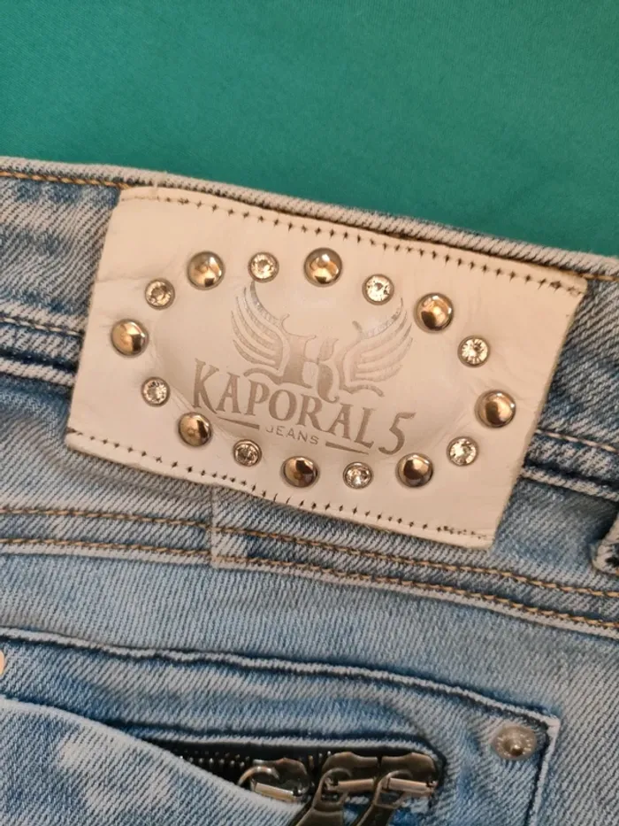Jeans kaporal très bon état taille 27 - photo numéro 6