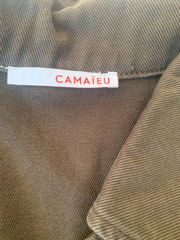 Blouson Camaïeu taille S kaki - photo numéro 5