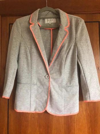 Blazer gris 34/36 Vila