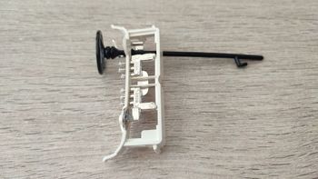 Tableau de bord volant pièce détachée miniature Bburago Burago Chevrolet Corvette 1957 1/18 1/18e 1/