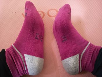 Chaussettes roses 36