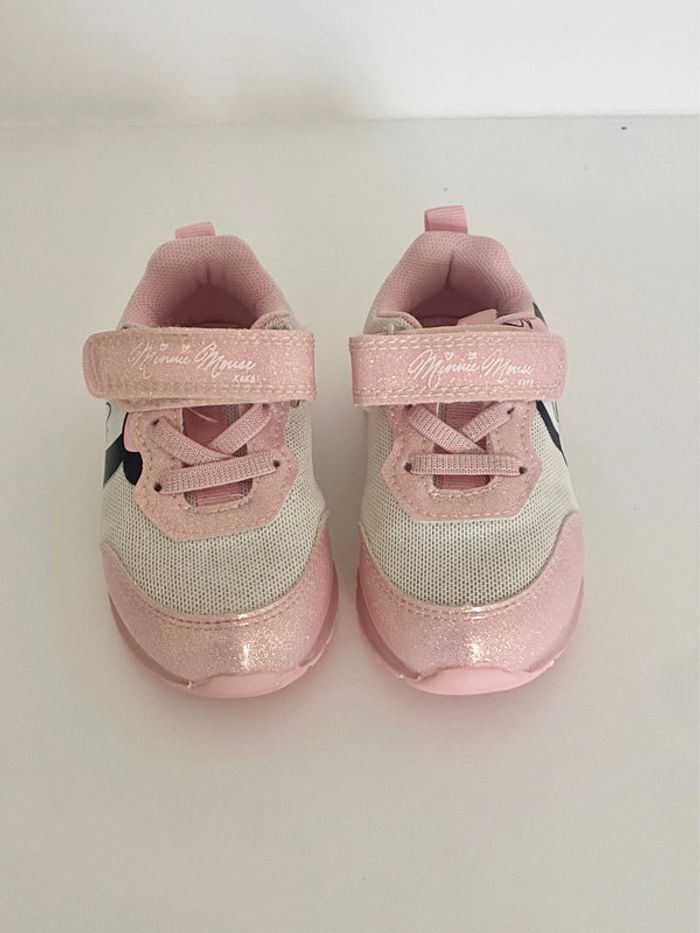 Baskets Minnie clignotantes TBE
