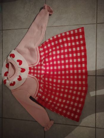 Robe cœurs cartoon