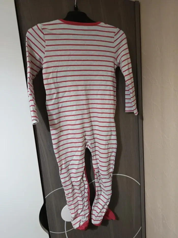 Pyjama rayures Minnie 36 mois - photo numéro 4