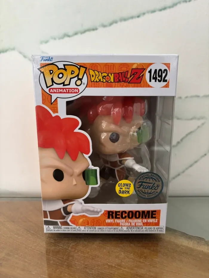 Funko pop figurine DBZ Recoome