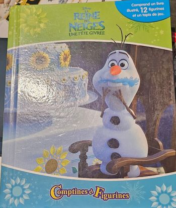 Livre jeux reine des neiges