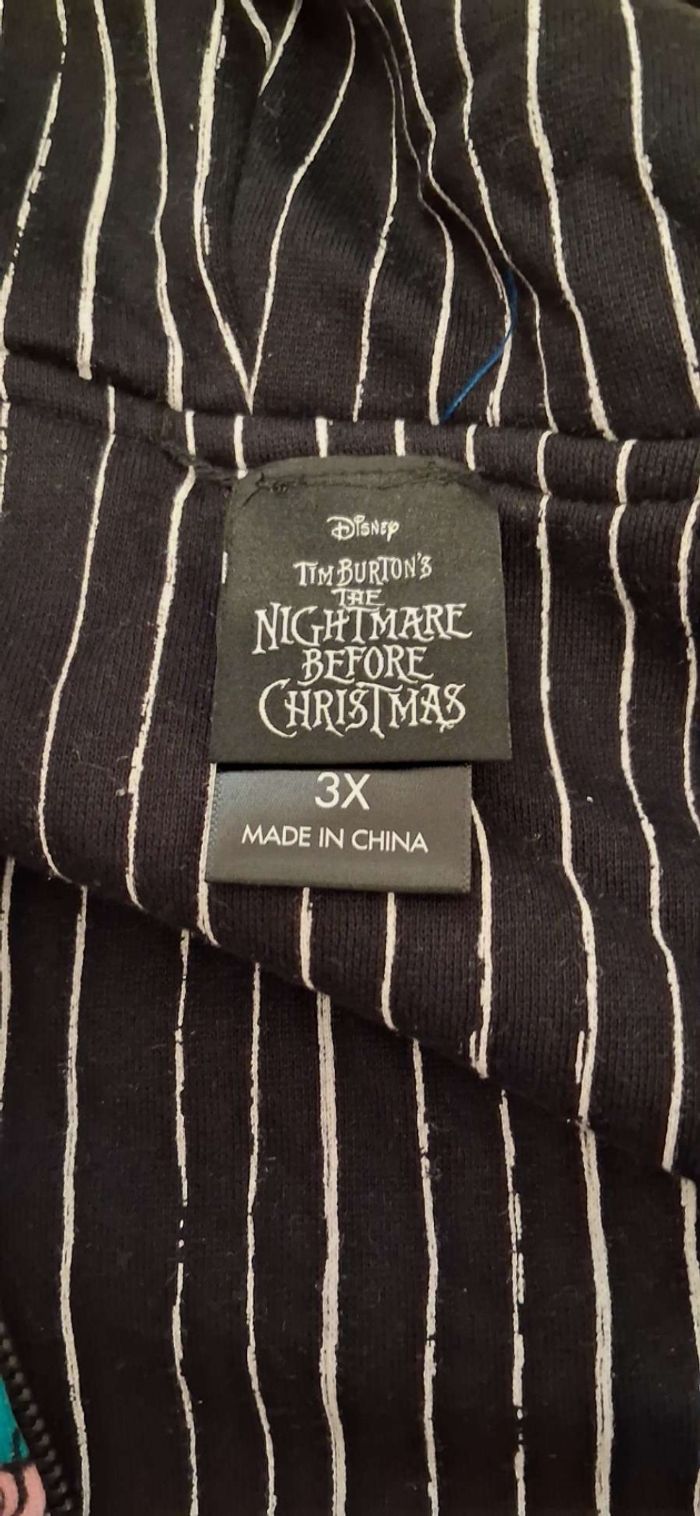 Veste réversible l'étrange Noël de Mr jack et sally - photo numéro 2