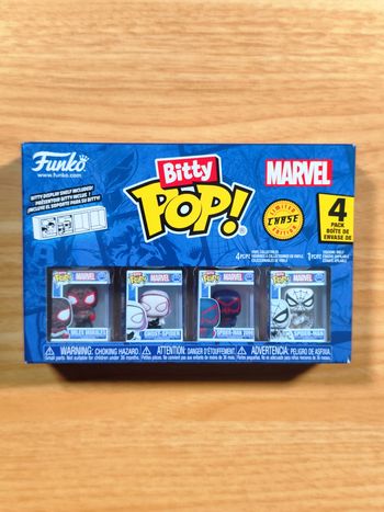 Boîte Funko Bitty Pop! Marvel - 4 Figurines dont 1 RARE CHASE