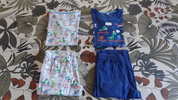 Lot 2 pyjamas garçon 9 ans C&A