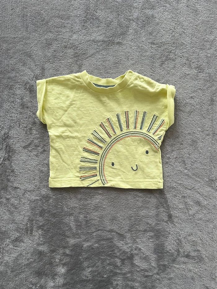 Tee-shirt manches courtes - 3 mois - Nutmeg
