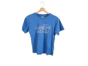 C56 t-shirt bleu Verbaudet 14 ans