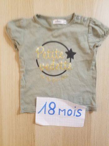 Tee shirt 18 mois Gemo