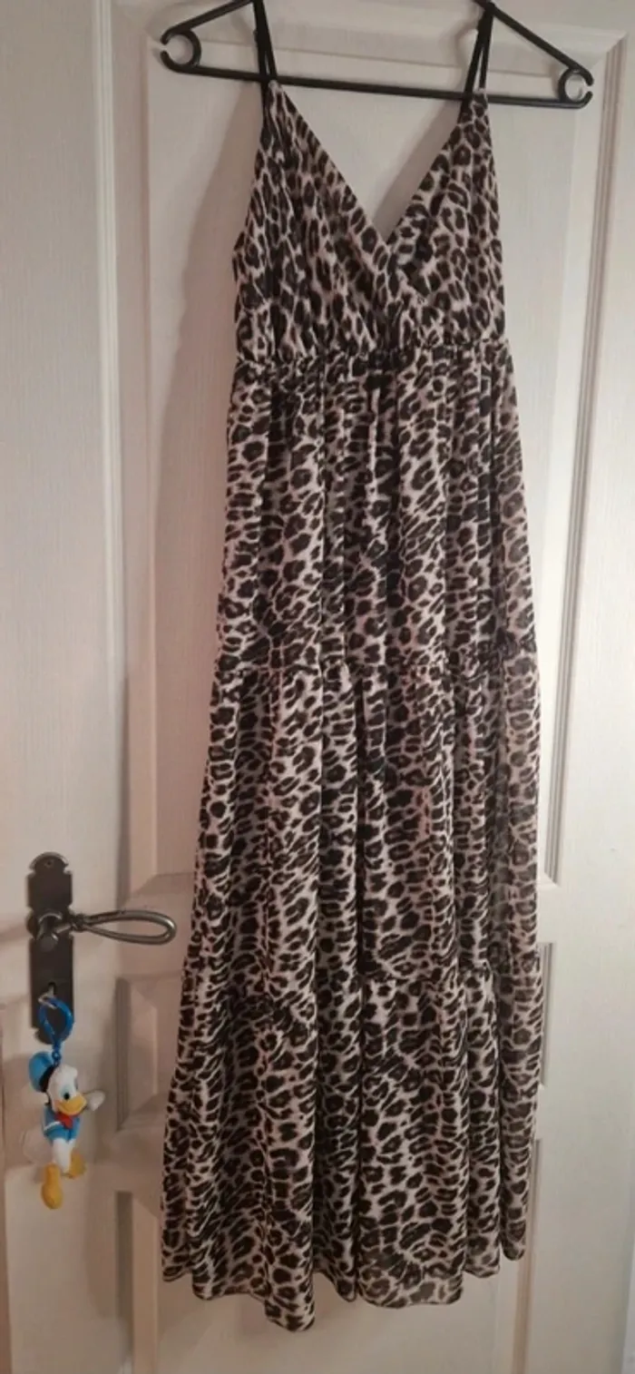 Robe longue léopard Made in italy - photo numéro 7