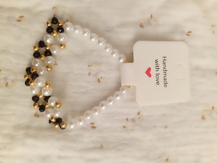 Bracelet perles acryliques et en verres - photo numéro 6