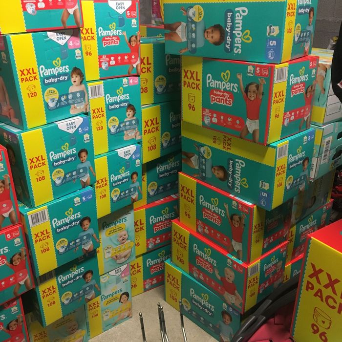 Couches Pampers xxl