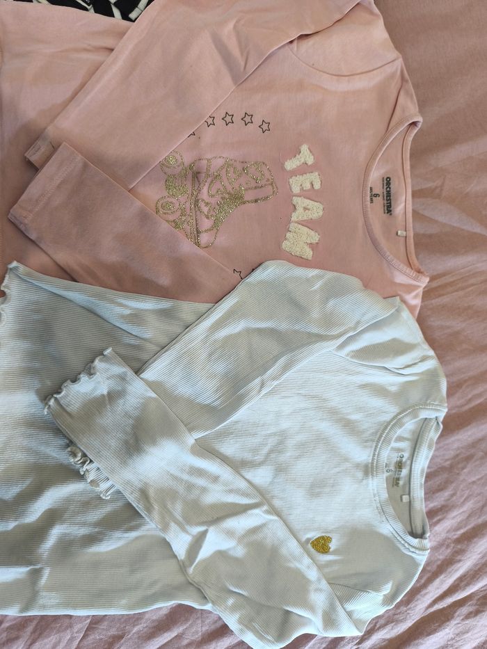 Lot de 4 tee shirt manches longues - photo numéro 3