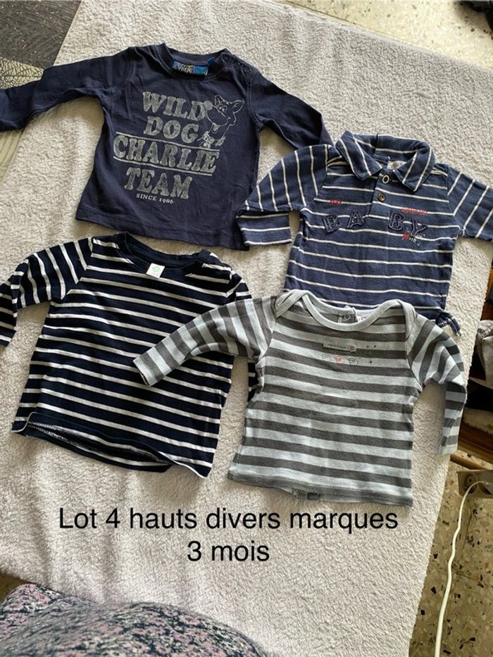3 mois Lot 4 hauts