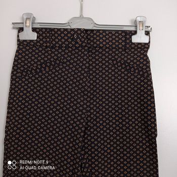 Pantalon à petits motifs t32/34