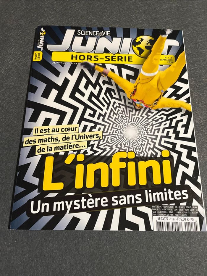 Science&Vie Junior Hors Série N°119 L’infini un mystère sans limites
