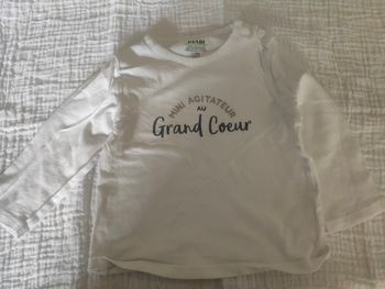 Tee shirt 12 mois Kiabi