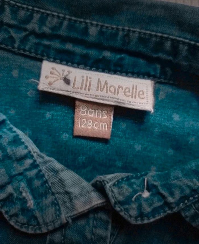Chemise jean Lili Marelle 8 ans - photo numéro 3