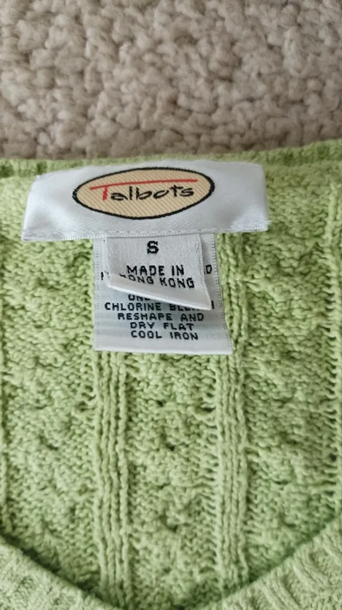 Pull torsadé Talbots - Taille S - photo numéro 3