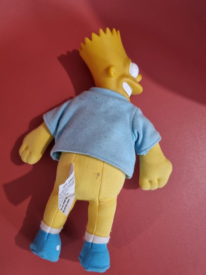 Peluche Bart Simpsons avec t shirt Krusty 1996 Matt Groening - photo numéro 2
