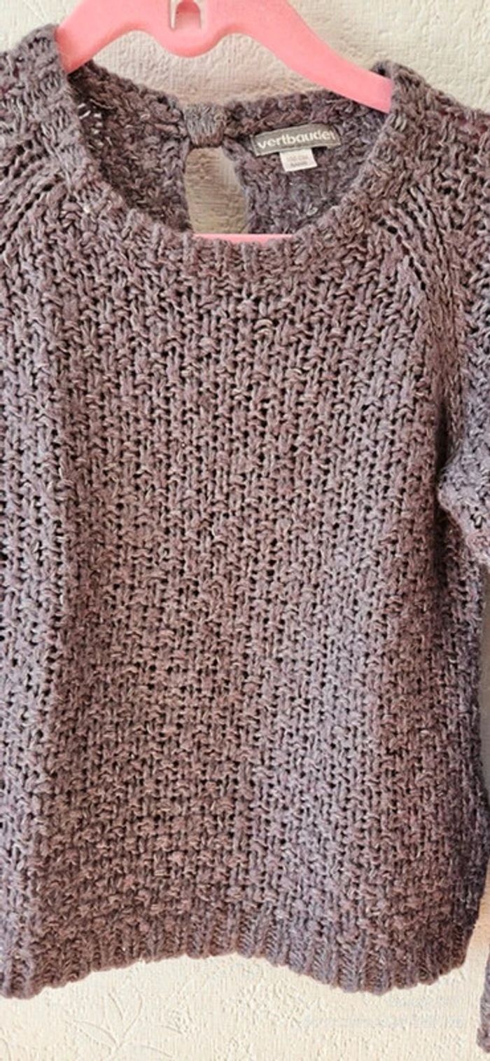 Pull pailleté en laine 5A - photo numéro 3