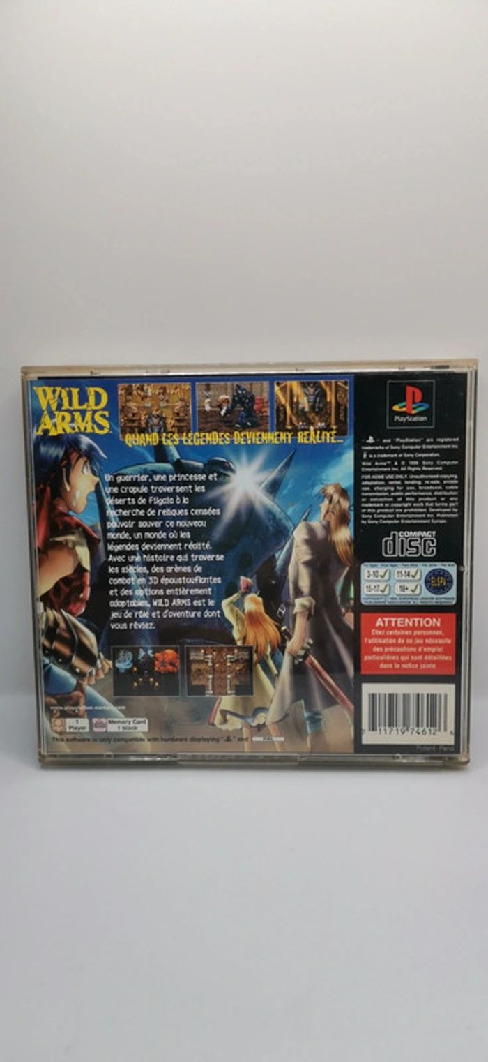 Jeux playstation 1 wild arms - photo numéro 2