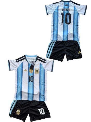 Ensemble football argentine - messi - 14 ans