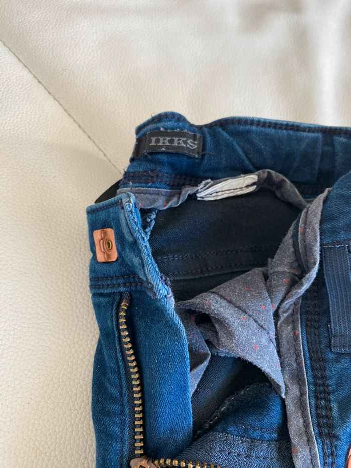 Taille 8 ans Jean skinny IKKS - photo numéro 3