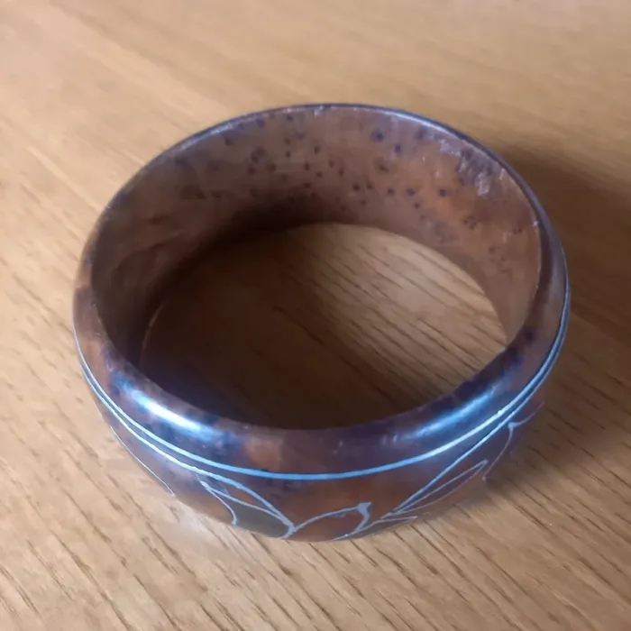 Bracelet vintage bois déco - photo numéro 2